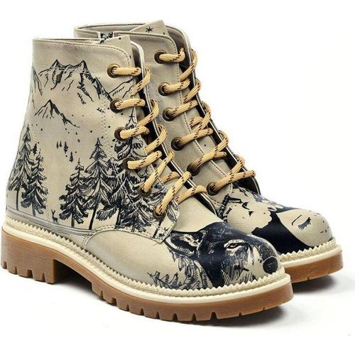 Damenschuhe Goby Schnürstiefeletten NJR128 42