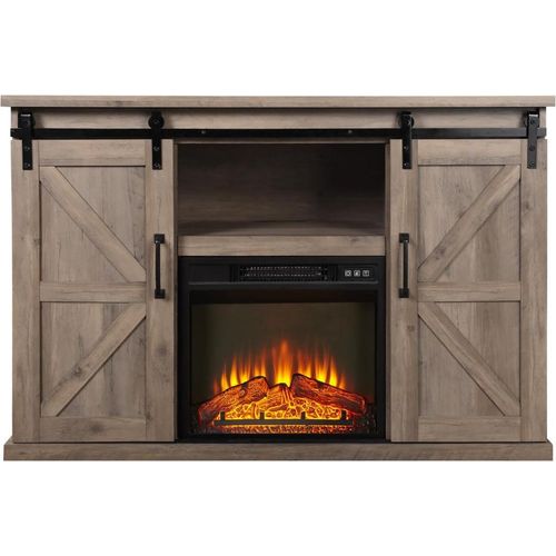Sideboard mit elektrischem Kamin CHE910
