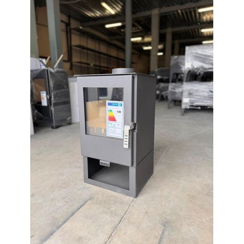 Holzofen Modern model 2, Energieeffizienz A 80.20%, 5 kW, 390 x 390 x 740 mm