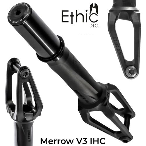 Ethic DTC Merrow V3 Stunt-Scooter Gabel IHC 229g Schwarz