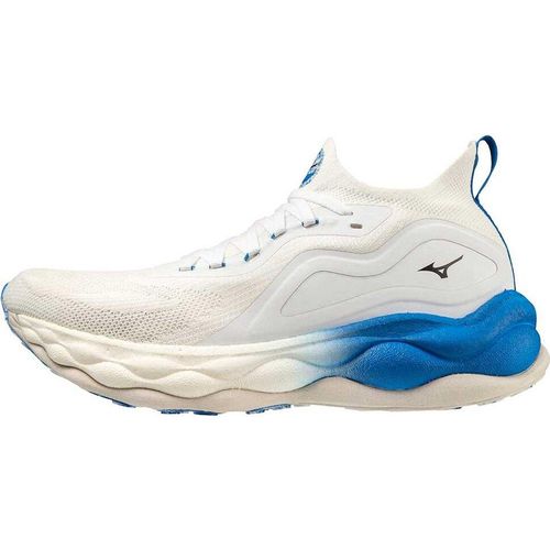 Mizuno Wave Neo Ultra White/Black/Peace Blue 41 Straßenlaufschuhe