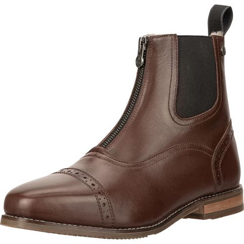 Suedwind Florentina FZ Merino Front Zipper Reitstiefelette Winter, Farbe:brown, Größe:42