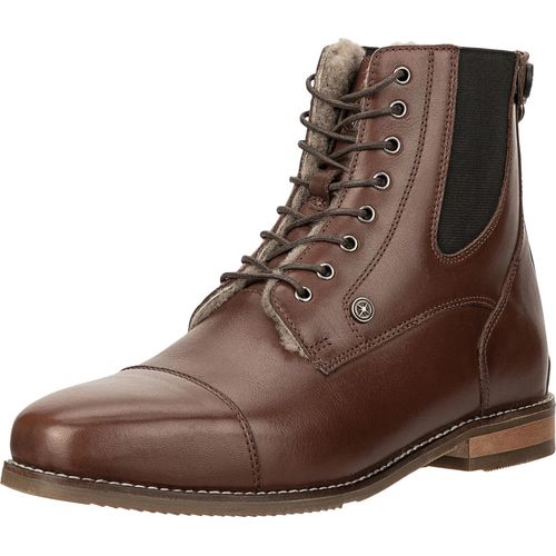 Suedwind Florentina BZ Lace Merino Back Zipper Reitstiefelette Winter, Farbe:brown, Größe:37