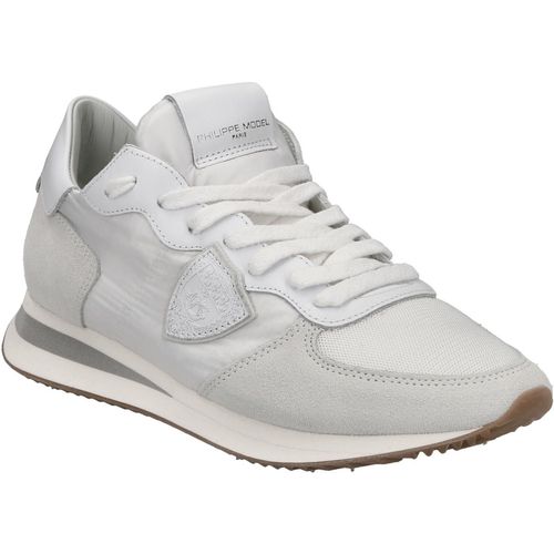 Philippe Model Sneaker TRPX Basic, Rauleder, Weiß, Damen