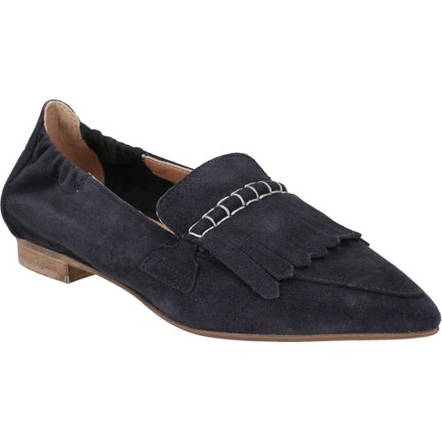 Donna Carolina Slipper & Mokassin ALIX NAVY, Rauleder, Blau, Damen