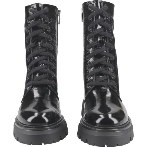 Lüke Schuhe Boots SOAVE, Lack/Brush, Schwarz, Damen
