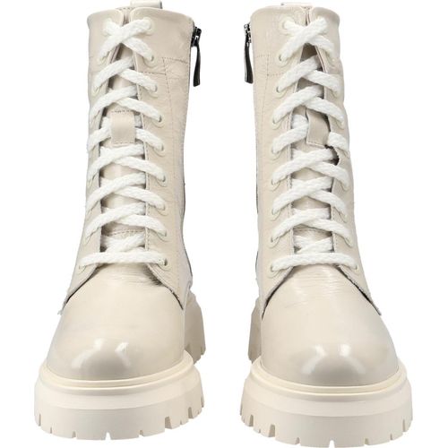 Lüke Schuhe Boots SOAVE VIVIANA, Lack/Brush, Weiß, Damen