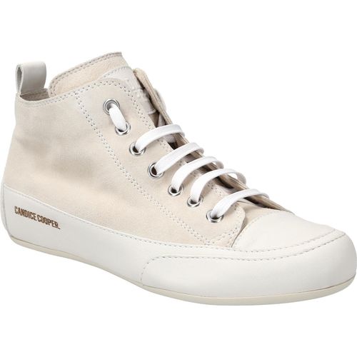 Candice Cooper Sneaker MID S, Rauleder, Beige, Damen