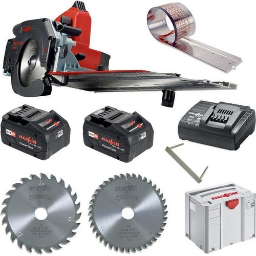 Mafell Akku Kappschienen Säge KSS 40 18 M bl im T-Max + 2x Sägeblatt