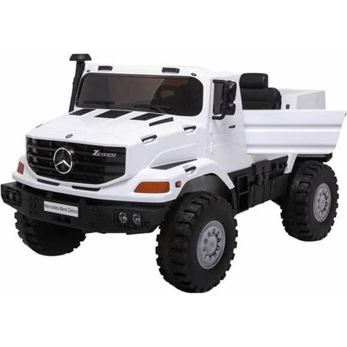 Kinder Elektroauto Mercedes Benz LKW weißes Licht mit Sound Funksteuerung 12 V