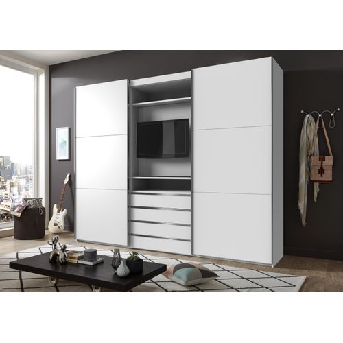 TV-Schrank ></noscript>MAGIC< in WEISS - 300x236x65cm (BxHxT)