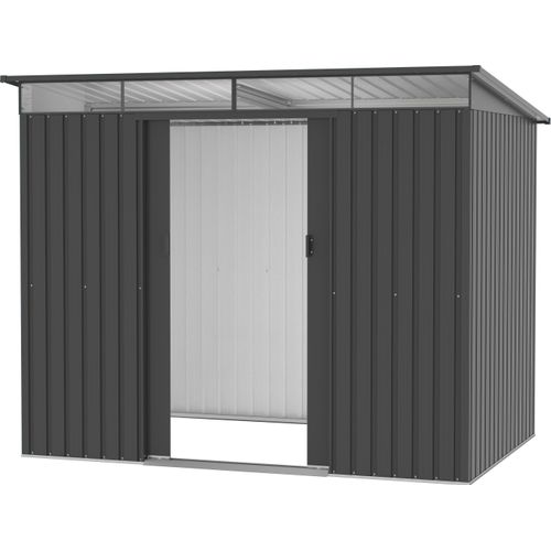 tepro Metallgerätehaus Multi Shed XL Skylight, mit Pultdach und Lichtband