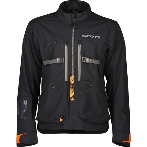 Scott Superlight Motorrad Textiljacke, schwarz, Short 3XL