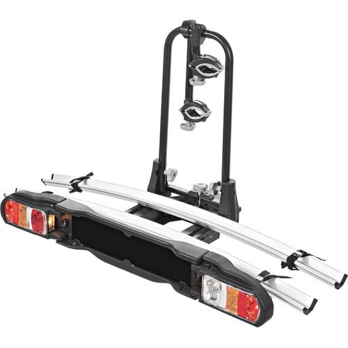 eBike Fahrradträger für Anhängerkupplung Fahrrad Heckträger Radträger - Tilting 2 - Fahrradträger e-Bike für 2 Fahrräder - 60kg Zuladung - am Fahrzeug klappbar -