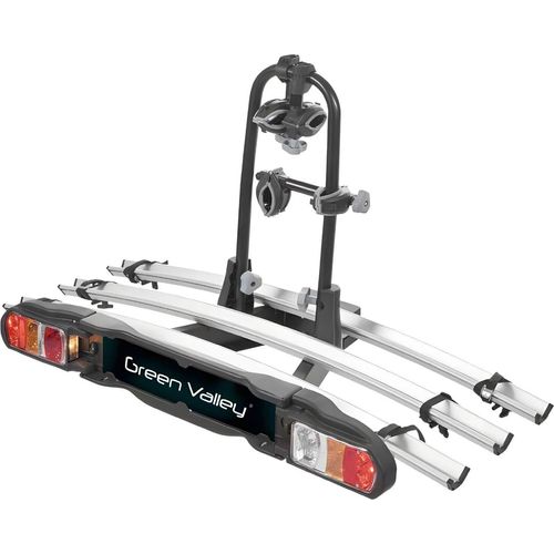 eBike Fahrradträger für Anhängerkupplung Fahrrad Heckträger Radträger - Back 3 - Fahrradträger e-Bike für 3 Fahrräder - 60kg Zuladung -