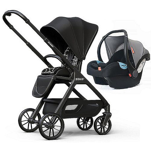 360Home Kinderwagen + Babytragetasche 2 in 1 Zusammen klappbar mobil