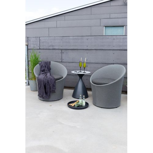 Venture Home Lounge-Set Spoga Grau