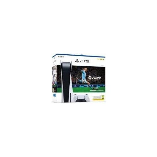 PS5-Konsole 825 GB Standard Ed. Weiß + FC 24 + FUT VCH EU Sony Computer Ent.