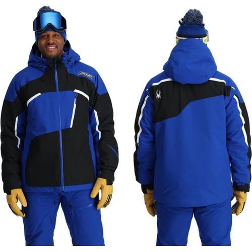 Spyder Leader Jacket Herren Skijacke Winterjacke 38SA075324 EBL : XXL Grösse - Bekleidung: XXL