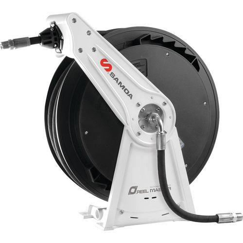 Schlauchaufroller Single-Arm mit 18m Fett-Schlauch 3/8