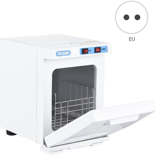 UV-Handtuchwaermerschrank, 20 l, grosses Fassungsvermoegen, 150 W, heisser Badetuchwaermer mit Aluminiumkammer, schnelle Erwaermung, Verwendung fuer Gesichts-, Spa-, Haar-, Schoenheitssalon-Ausruestung und Zuhause