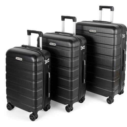 Mofut Kofferset 3tlg, M-L-XL, Trolley Koffer Reisekofferset, Gepäck Rollkoffer, Teleskopgriff, 4 Rollen, ABS-Hartschale