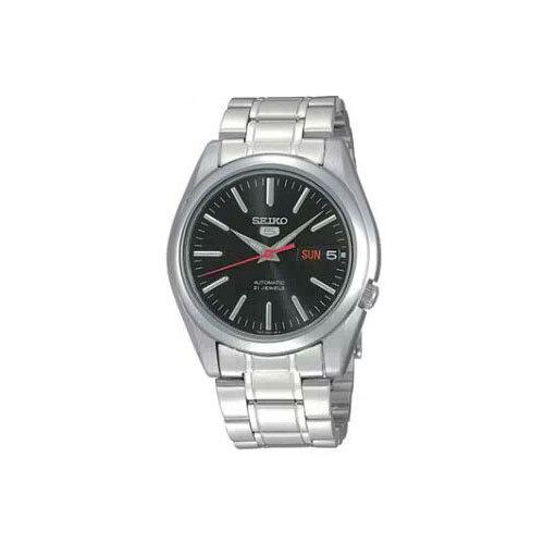 Seiko SNKL45K1 Uni-Armbanduhr, Edelstahl-Gehäuse, Metall-Armband