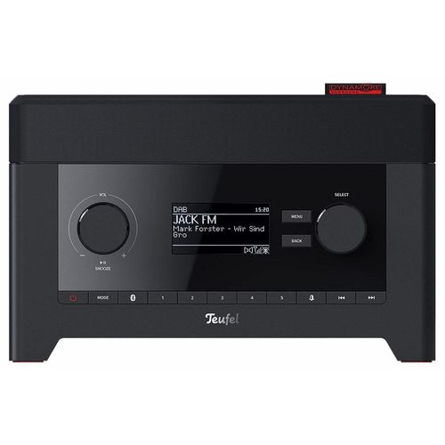 Teufel Radio 3SIXTY Kompaktanlage, 1 Lautsprecher, Internetradio, MP3, WLAN, USB, Smartphone-Steuerung, Bluetooth