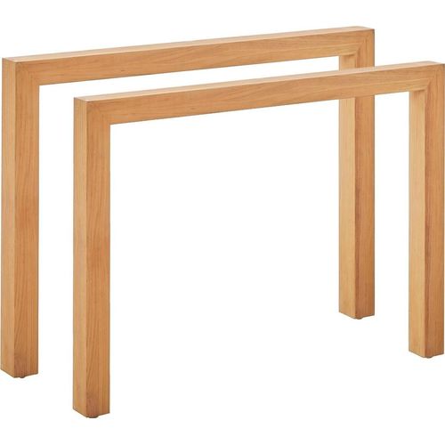 Diamond Garden Tischbeine PALERMO, Premium Teak