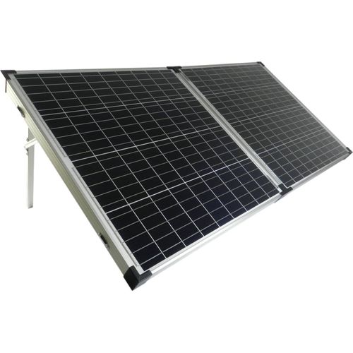 Solarkoffer 150 Watt monokristallin Solarpanel MPPT Laderegler Mobil Garten