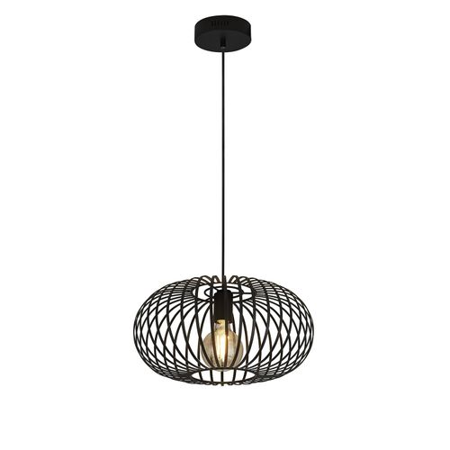 Deckenleuchte Industrial-Nordic Avery Steel Schwarz 1 Licht E27