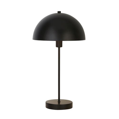 Zeitgenössische Schreibtischlampe Pilz Stahl Schwarz 1 Licht E14