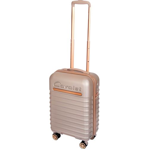 Handgepäck Hartschalentrolley Koffer Bronze Rollenkoffer 55 cm Cavalet bei Bowatex