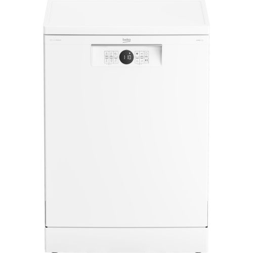 Geschirrspüler Maßgedecke 14 Weiß C HygieneIntense Watersafe+ Beko BDFN26441WC