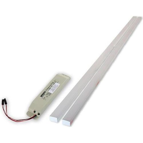 LAVA-LED Zubehör LAVA-BASIC Infrarotheizungen LED-Beleuchtung Etherma , Farbe:Warmweiß, Leistung:76 Watt