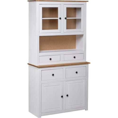 Highboard 93x40,5x180 cm Kiefernholz Panama