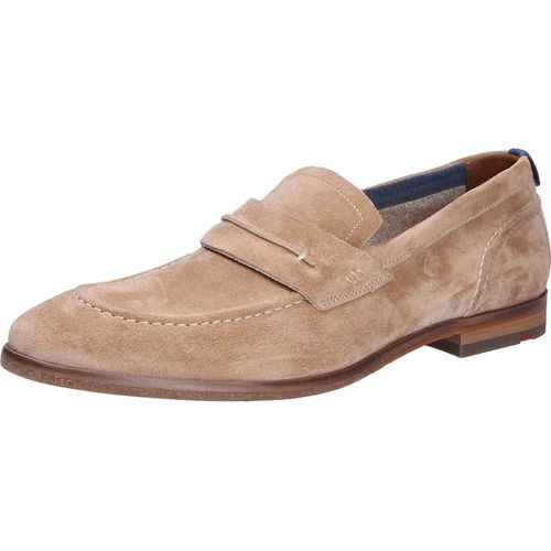 LLOYD LEIF Slipper in Übergrößen Beige 14-108-21 große Herrenschuhe, Größe:46