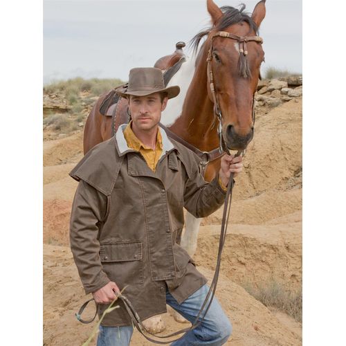 SCIPPIS MOUNTAIN Riding Jacket brown XS-3XL Reitjacke unisex wasserabweisend Größe - S