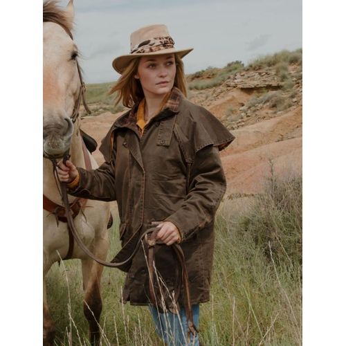SCIPPIS FLINDERS Riding Jacket brown XS-3XL Reitjacke unisex wasserabweisend Größe - XS