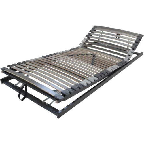 Lattenrost bis 200 kg - Rahmen KFG verstellbar - Bettenkiste XXL 80x200 cm