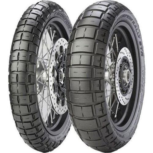 Paar Motorradreifen Pirelli 90/90-21 Rally Str (A) M+S + 170/60-17 Rally Str M+S