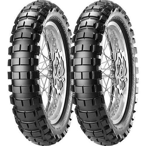 Paar Motorradreifen Pirelli 90/90-21 Rally Race Mst + 150/70-18 Rally M+S