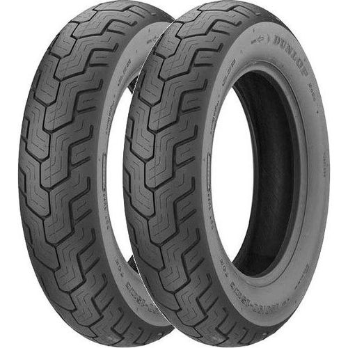 Paar Motorradreifen Dunlop 150/80-16 71H D404 (G) + 150/80-16 71H D404