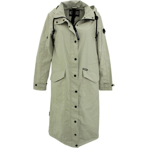 29795 Khujo, Smilla, Damen Übergangsmantel, leichter Übergangsmantel, grey, XS