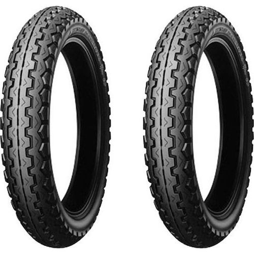 Paar Motorradreifen Dunlop 4.25 -18 64H Tt100 + 4.10/ -18 59H K81 Tt100