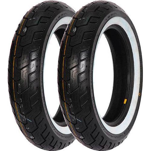 Paar Motorradreifen Dunlop 150/80-16 71H + 150/80-16 71H D404 Www