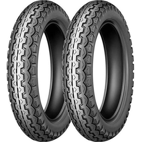 Paar Motorradreifen Dunlop 2.75 -18 42S + 3.00-18 47S K82