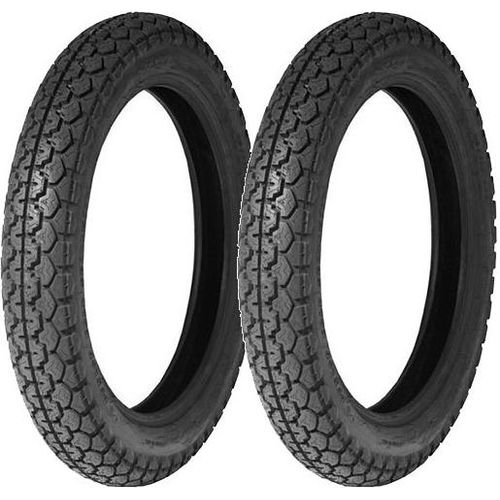 Paar Motorradreifen Dunlop 3.50-19 57P + 4.00-18 64S K70