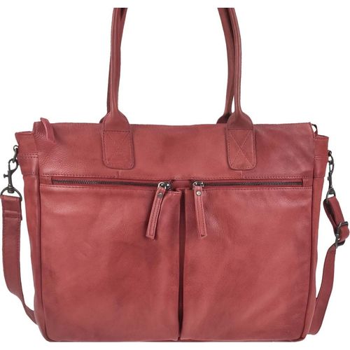 Shopper Leder Handtasche Umhängetasche 45x32cm 