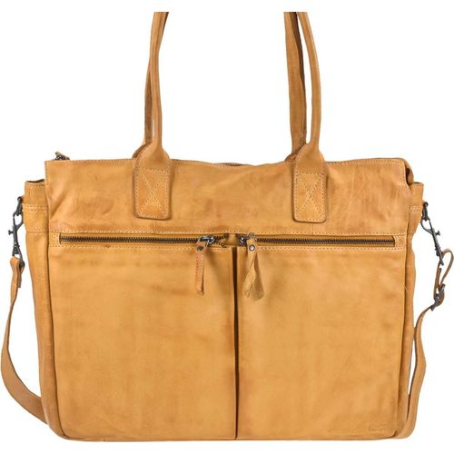 Shopper Leder Handtasche Umhängetasche 45x32cm 
